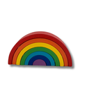 WOODEN RAINBOW STACKING BLOCKS