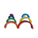 WOODEN RAINBOW STACKING BLOCKS