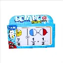 DOMINO GIGANTE DE FRACCIONES SUMAS CIRCULOS