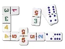 DOMINO TRADICIONAL CON NUMEROS AL REVERSO