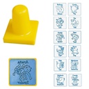 SELLOS BILINGÜES ANIMALES C/12 PZAS