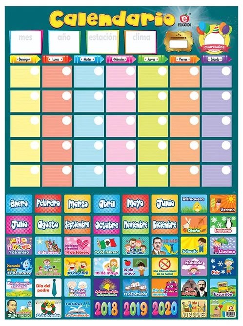POSTER CALENDARIO