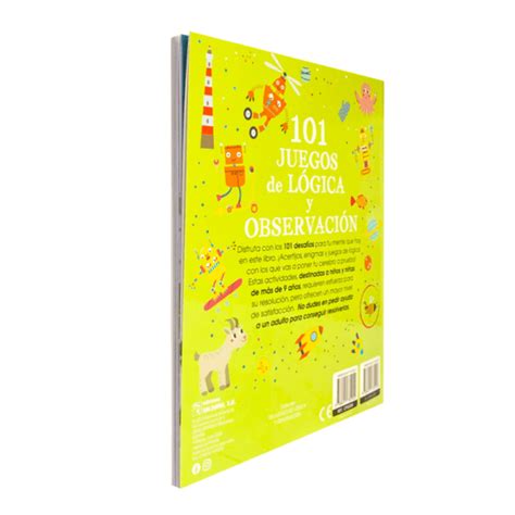 101 JUEGOS DE LÓGICA Y OBSERVACIÓN (VERDE)