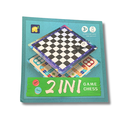 AJEDREZ 2 EN 1 / DAMAS CHINAS 4 EN 1