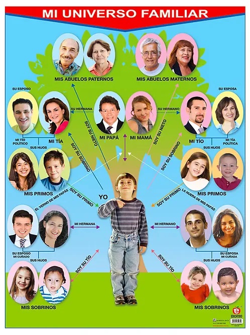 POSTER MI UNIVERSO FAMILIAR