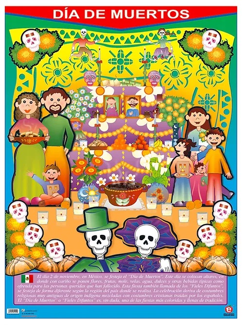 POSTER DIA DE MUERTOS