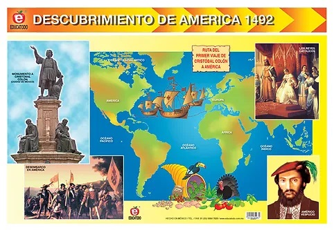 MINIPOSTER DESCUBRIMIENTO DE AMERICA