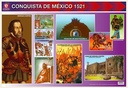 MINIPOSTER LA CONQUISTA DE MEXICO