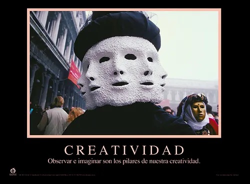 POSTER MOTIVACIONAL CREATIVIDAD