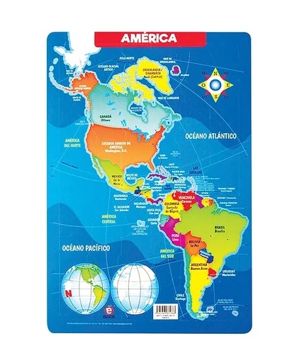 ROMPECABEZAS DE AMERICA