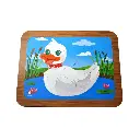 ROMPECABEZAS PATO CON CRIA