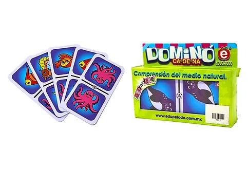 DOMINO ANIMALES DEL MAR