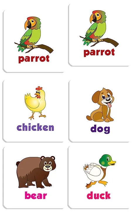 MEMORY GAME ANIMALS