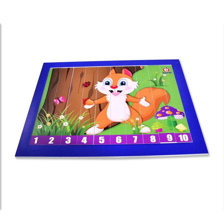 ROMPECABEZAS LINEAL ARDILLA