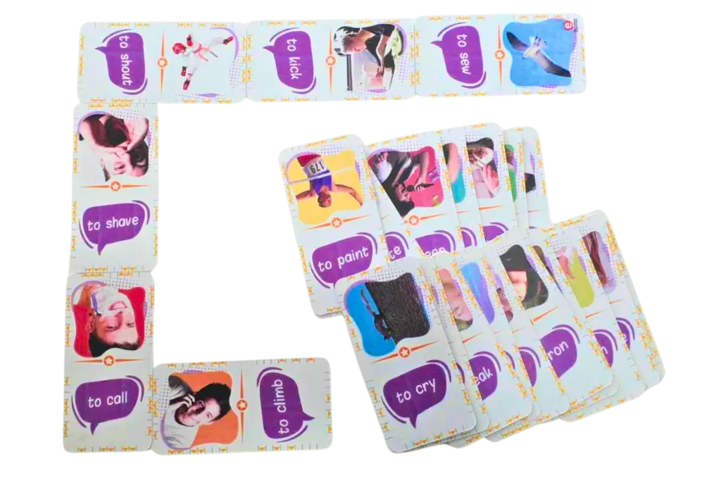 DOMINO TOP VERBS