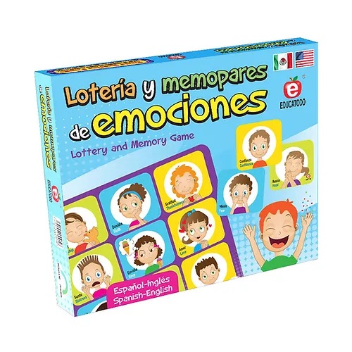 LOTERIA Y MEMOPARES DE EMOCIONES 