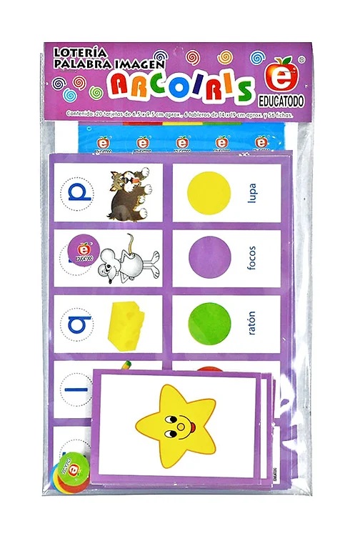 LOTERIA ARCOIRIS PALABRA IMAGEN