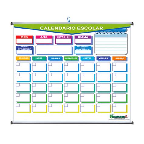 PLUMOAGUA CALENDARIO ESCOLAR