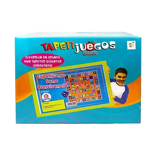TAPETIJUEGO SANA CONVIVENCIA 3 X 3 M
