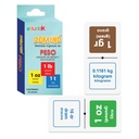 DOMINO MEDIDAS INGLESAS