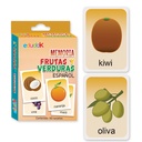 MEMORIA FRUTAS Y VERDURAS ESPAÑOL C/60 TARJETAS