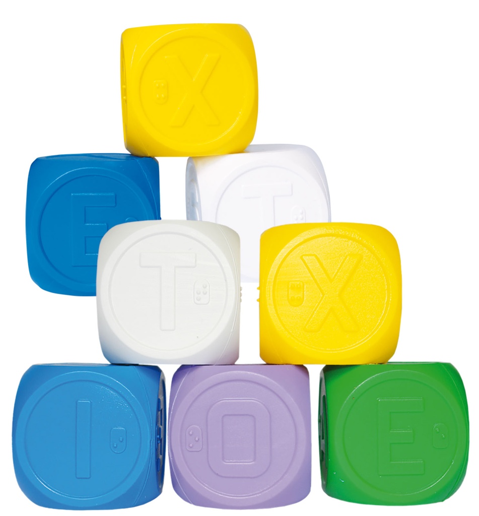 ABC DADOS C/40 PZAS