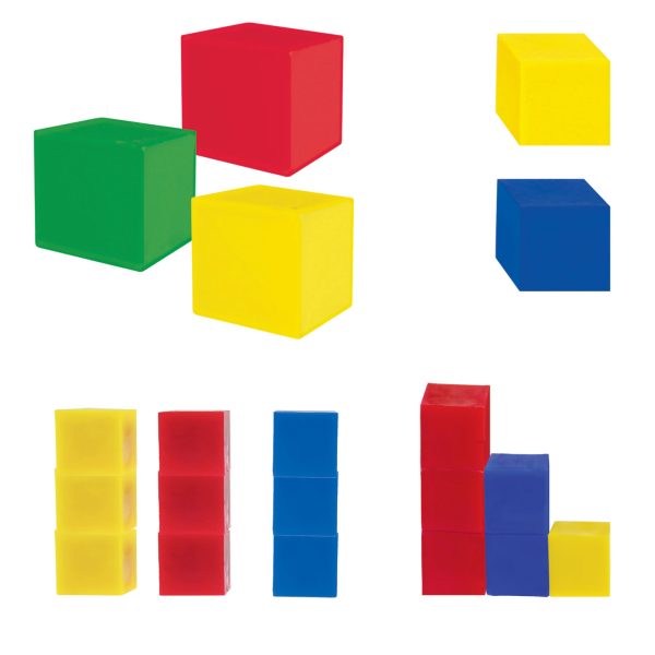 CUBOS PARA APILAR GRANDE C/25 PZAS