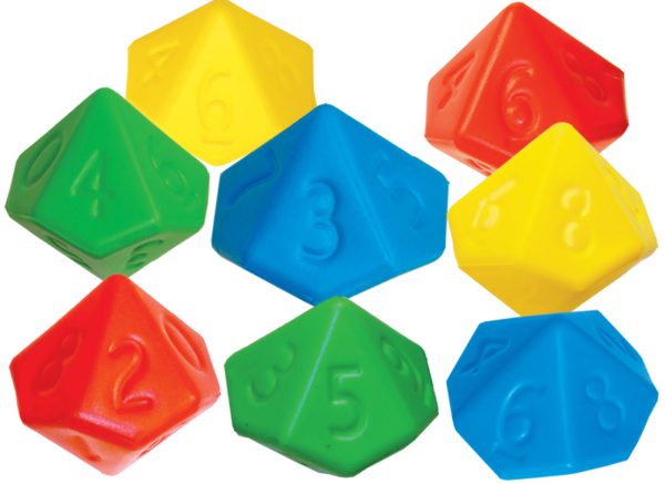 DADO POLIGONO C/12 PZAS