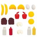 FRUTAS Y LACTEOS C/100 PZAS