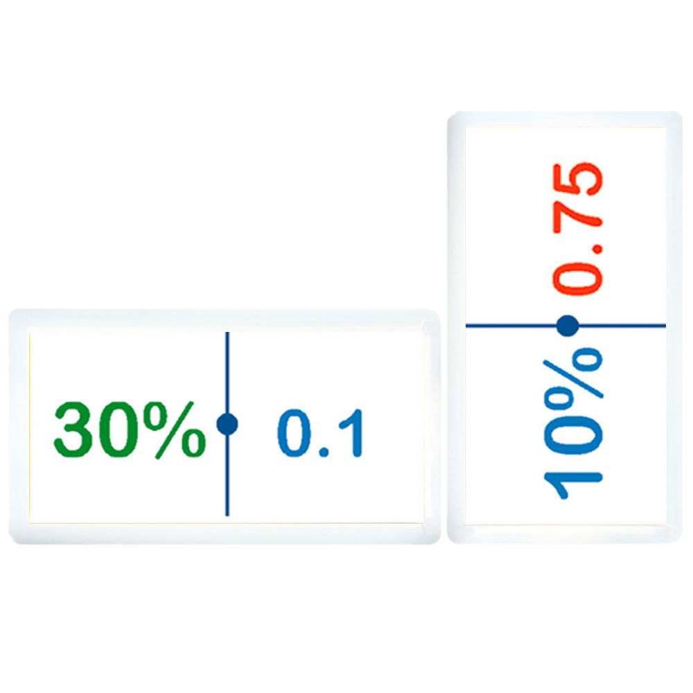 DOMINO JR. PORCENTAJES C/28 PZAS