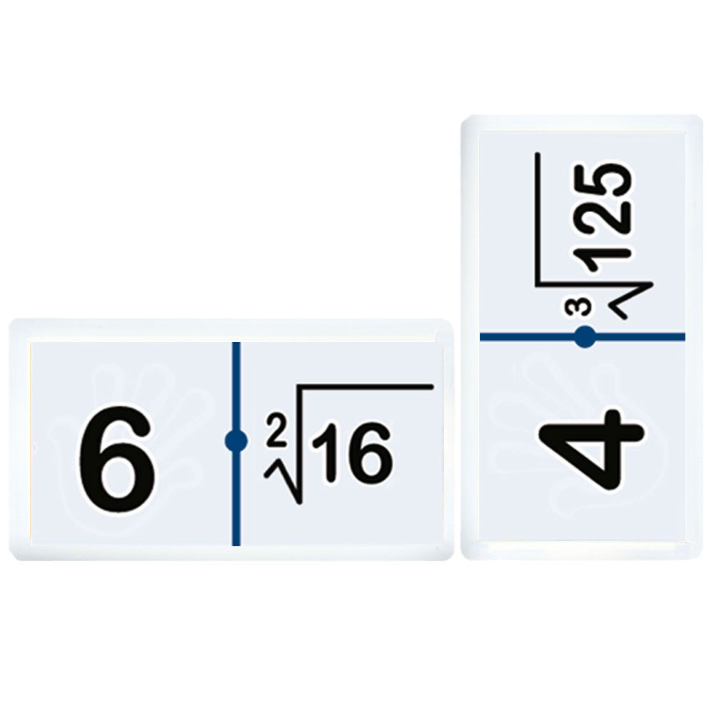 [3132] DOMINO JR. RAICES Y POTENCIAS C/28 PZAS