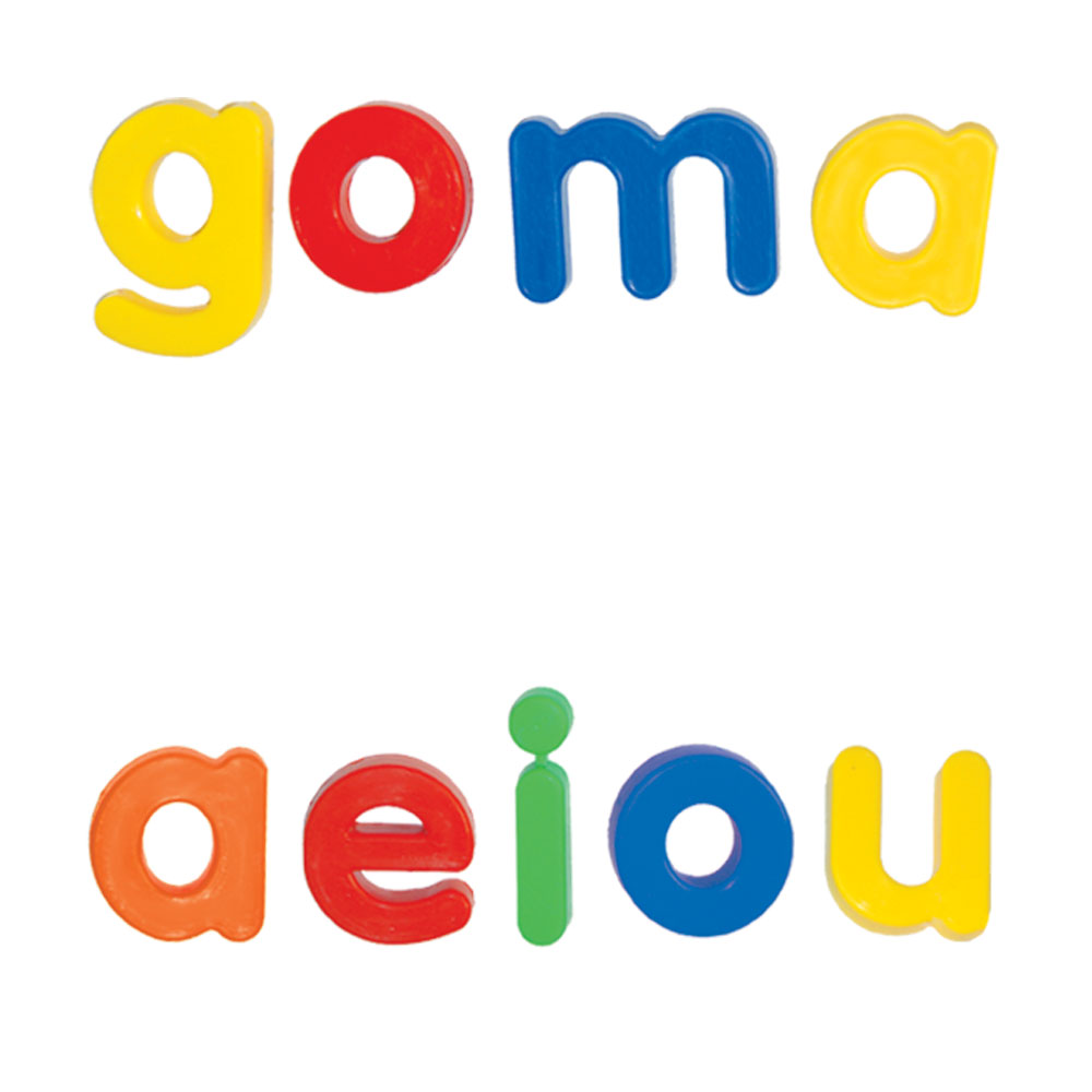 LETRAS DIDACTICAS MINUSCULAS C/96 PZAS