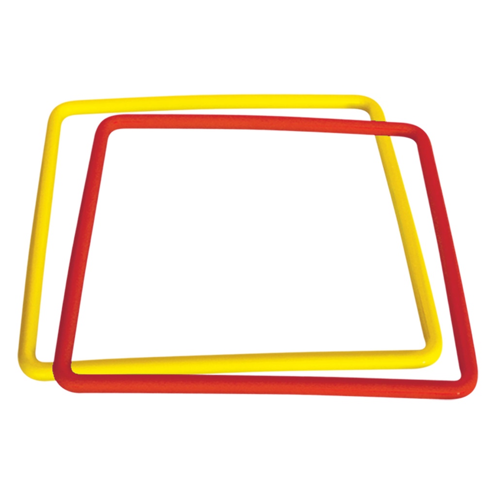 AROS GEOMETRICOS CUADRADOS C/6 PZAS