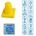 SELLOS BILINGÜES HOGAR C/12 PZAS