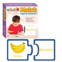 MATCH FRUTAS Y VERDURAS BILINGÜE C/24 PZAS