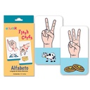 FLASH CARDS ABECEDARIO LENGUAJE DE SEÑAS MEXICANO