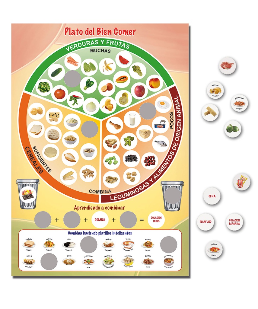 [7117] PLATO CLASIFICADOR DEL BUEN COMER