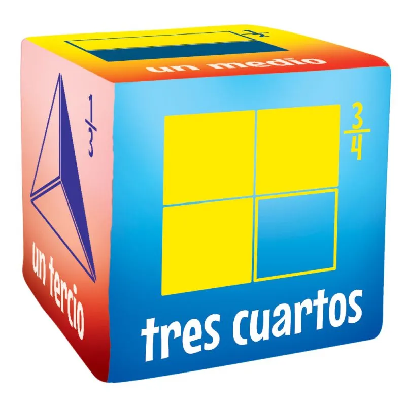[5070] CUBO FRACCIONES 20X20 CM