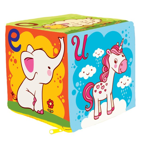 CUBO VOCALES 20X20 CM