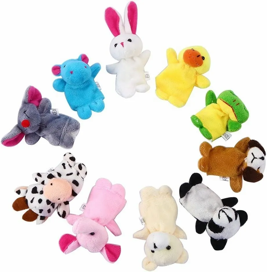 GUIÑOL DIGITAL DE ANIMALES C/10