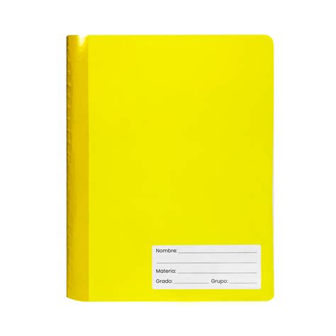 CUADERNO PROFESIONAL CUADRO CHICO AMARILLO COSIDO 90HJS