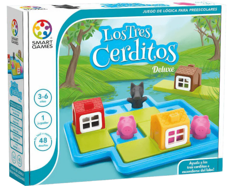 LOS 3 CERDITOS JUEGO DE LOGICA