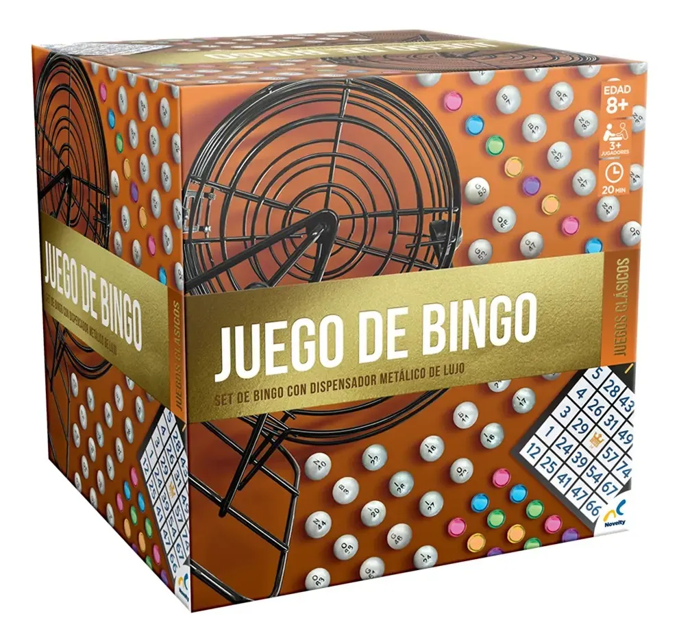 JUEGO DE MESA BINGO FOIL NOVELTY