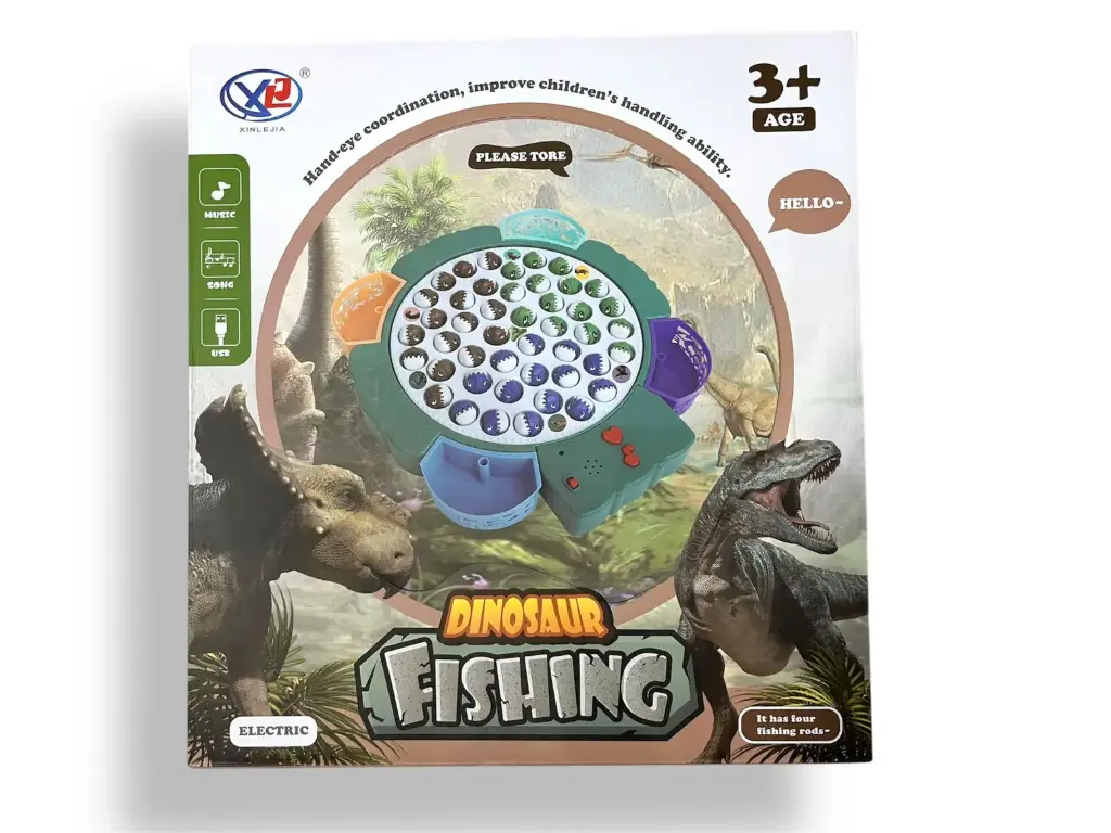 DINOSAURIOS FISHING JUEGO DE PESCA