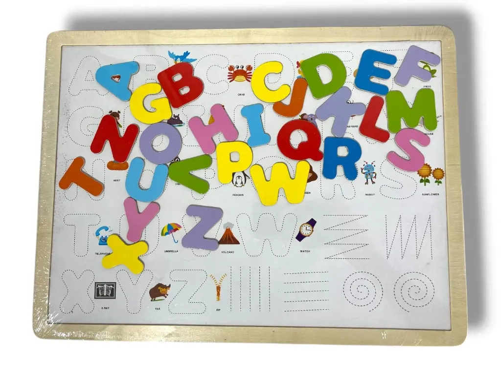 TABLERO MAGNETICO FIGURAS/LETRAS