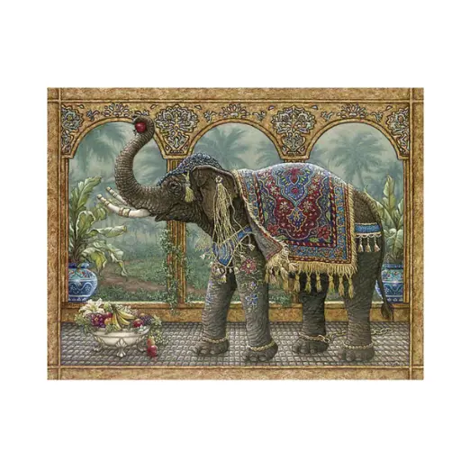 [AD-9788] ELEFANTES DIAMANTE 40X50 