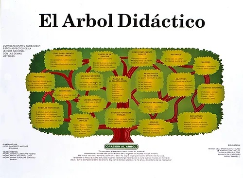 [B-0185-I] POSTER ARBOL DIDACTICO