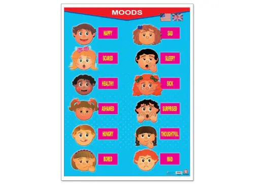 [B-0187-II] POSTER ESTADOS DE ANIMO C/B