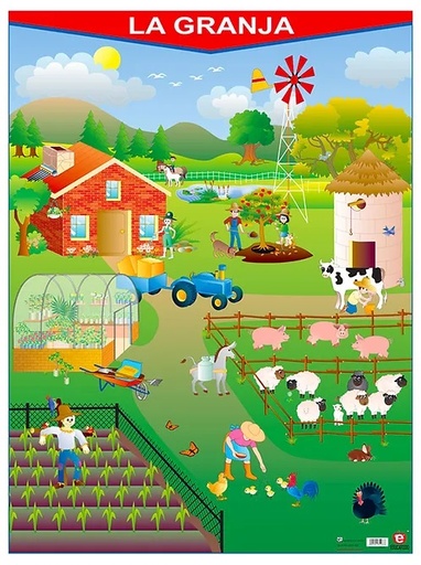 [B-1011-I] POSTER LA GRANJA