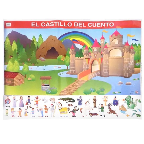 [B-1101-I] POSTER EL CASTILLO DEL CUENTO